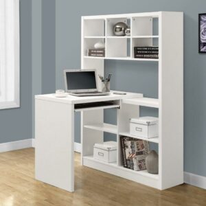 Computer Desk - White Left Or Right Facing Corner