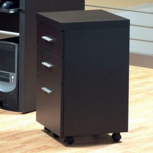 File Cabinet Rolling Mobile Printer Stand Office Work Laminate Grey