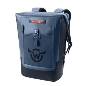 Moosejaw 24 Can Chilladilla Soft-Sided Backpack Cooler, Midnight