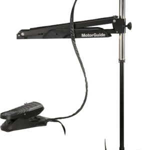 MotorGuide 940200070 X3 Bow Mount Foot-Control Trolling Motor, 50-Inch Shaft, 45-Pound Peak Thrust, Freshwater