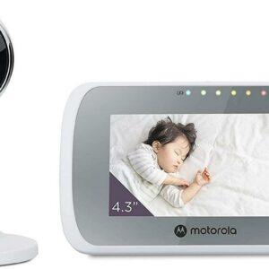 Motorola VM64 Full HD 1080p Wi-Fi Video Baby Monitor w/ 4.3" Color Screen & Zoom Camera | Two-Way Talk