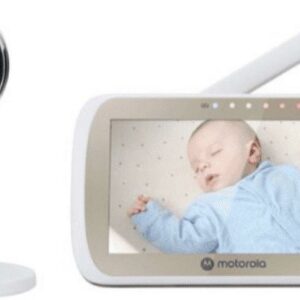 Motorola VM65 Connect 5" Full HD (1080p) Wi-Fi Video Baby Monitor | Secure Private Connection | 2-Way Talk