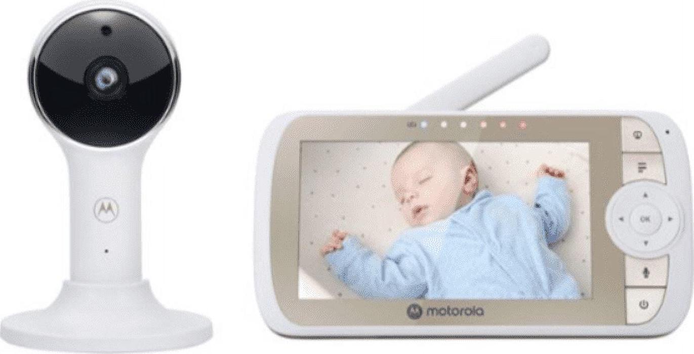 Motorola VM65 Connect 5" Full HD (1080p) Wi-Fi Video Baby Monitor | Secure Private Connection | 2-Way Talk