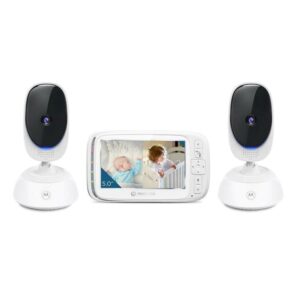 Motorola - VM75 Video Baby Monitor with 2 Cameras