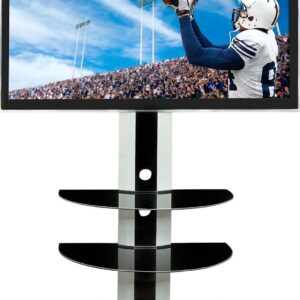 Mount-It! Speaker Stands for Home Theater 5.1 Channel Surround Sound System Satellite Speaker