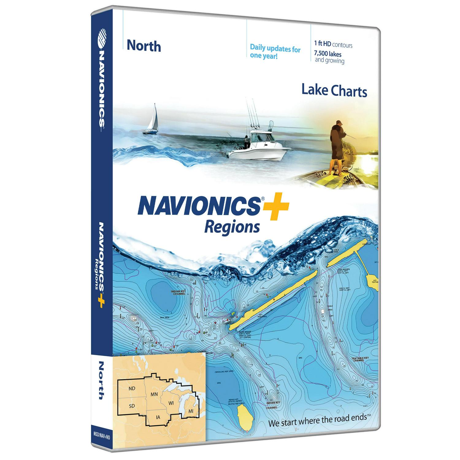 Navionics Navionics+ Regions - North - Preloaded MSD Format - Image 2