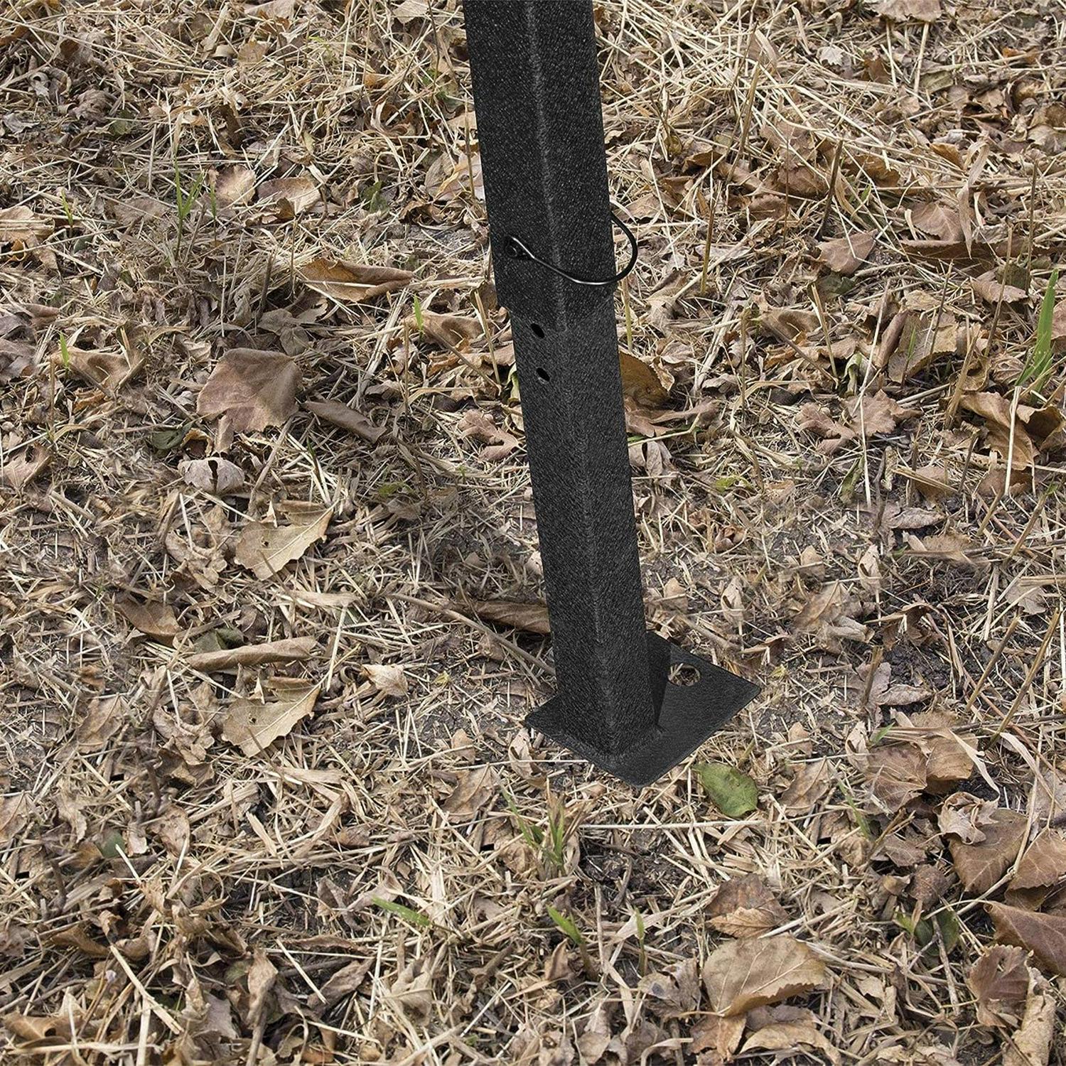 MUDDY Liberty - 16 Foot High Durable Extra-Wide Single Seater Foldable Outdoor Hunting Tripod Stand with 360-degree Flex Tek Seat & 2 Detachable Gear Bags, 300 Pound Maximum Capacity - Image 3