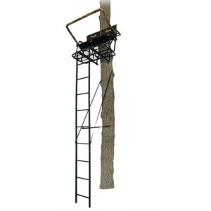 Muddy The Rebel 2.5, 17' Hunting Ladderstand, 2 Person Climbing Tree Stand
