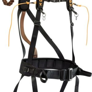 MUDDY SAFEGUARD SAFETY HARNESS, BLACK, SIZE LARGE