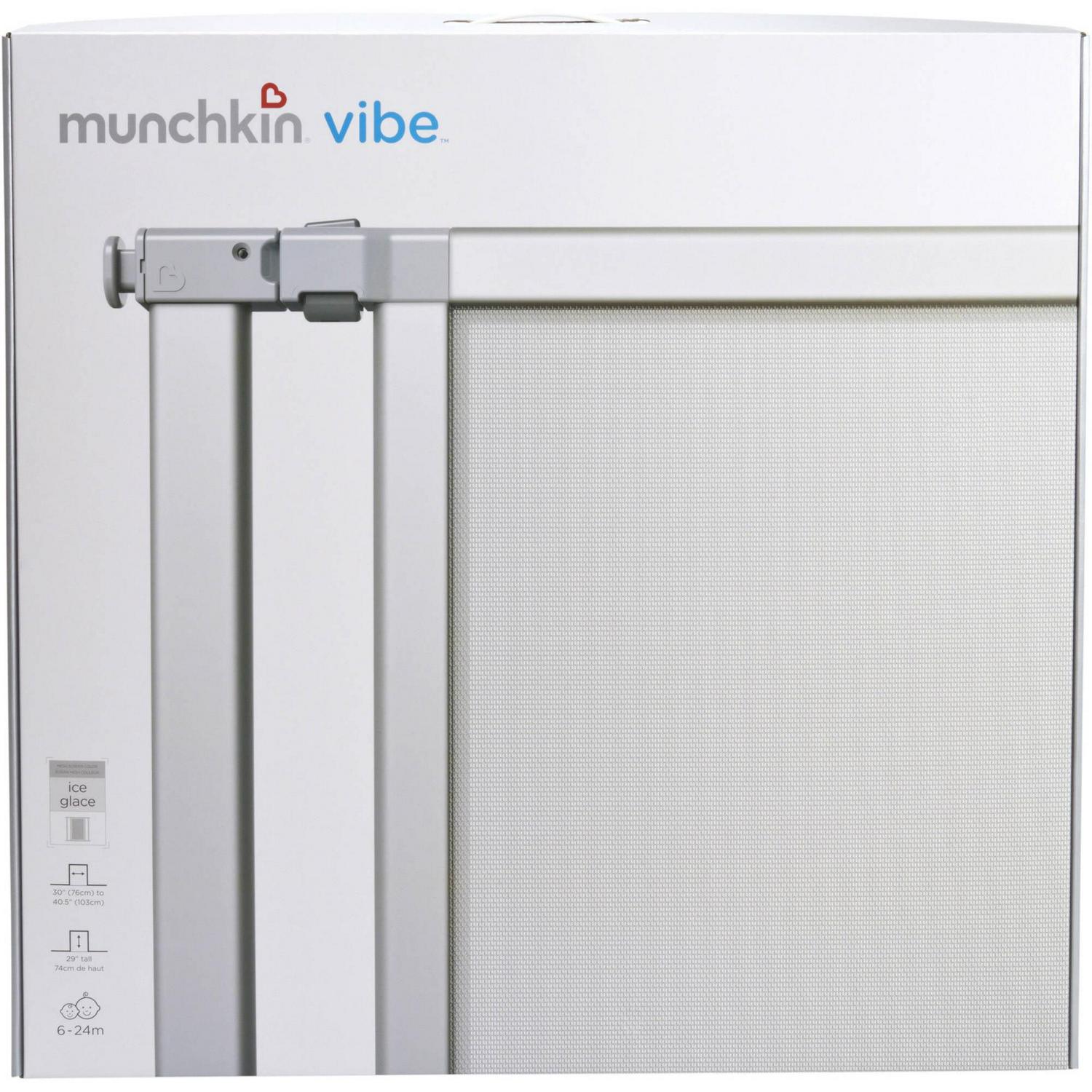 Munchkin 34205 Vibe Mesh & Steel Baby Gate, Ice - Image 7