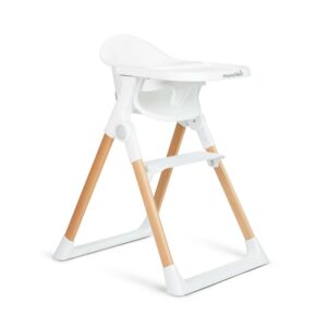 Munchkin® Float™ Easy Clean Foldable Infant and Toddler High Chair, White, Unisex