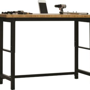 Muscle Rack Bamboo Top Workbench, 5" Height, 74" width, 25" Length