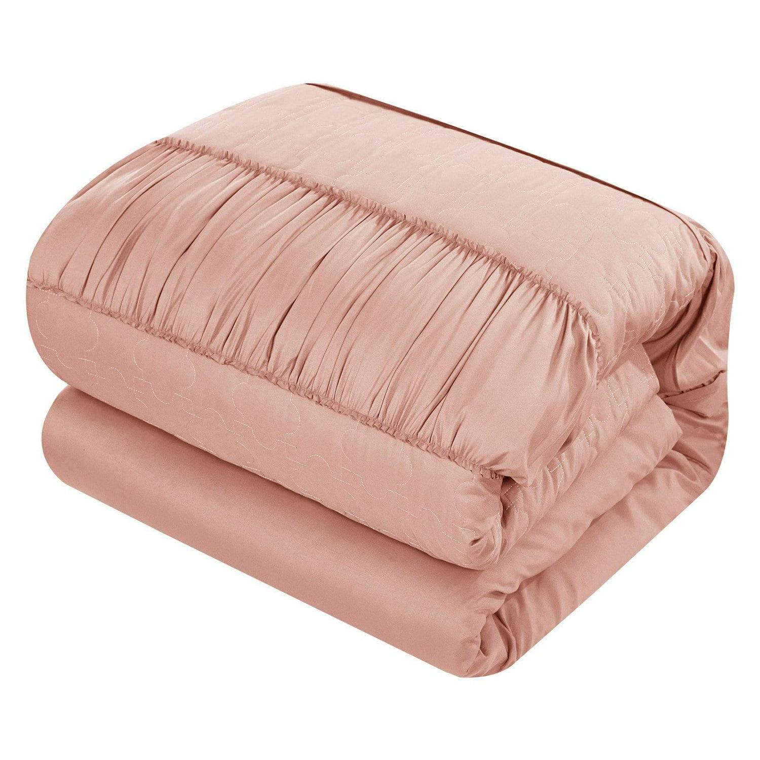 Mykonos 20 Piece Comforter Set Embossed Bedding - Sheets Window Treatments Decorative Pillows Shams Bed Skirt Included - Image 7