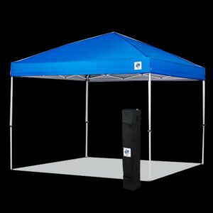 NEW E-Z Up® Envoy™ Instant Shelter Outdoor Canopy, 10 by 10', Royal Blue, Assembly Width 120" W