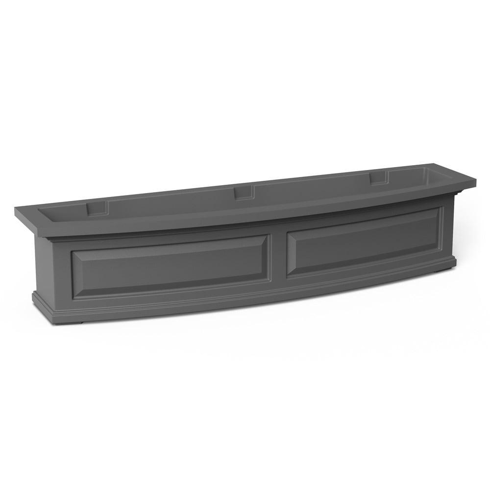 Nantucket 4FT Window Box - Graphite Grey - Image 2