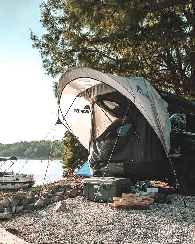 Napier Sportz Cove 61500 Easy Setup Medium/Large SUV Tailgate Shade Awning Tent 7lbs, 2ft Awning - Image 4