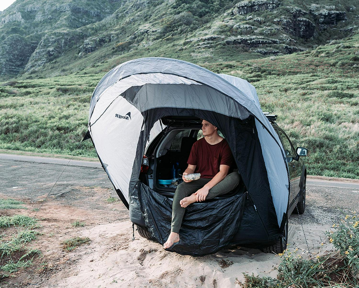 Napier Sportz Cove 61500 Easy Setup Medium/Large SUV Tailgate Shade Awning Tent 7lbs, 2ft Awning - Image 11