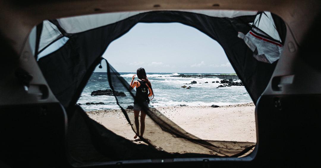 Napier Sportz Cove 61500 Easy Setup Medium/Large SUV Tailgate Shade Awning Tent 7lbs, 2ft Awning - Image 8