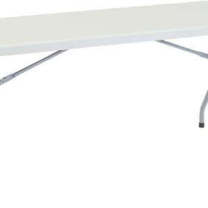 National Public Seating 30 x 72 Heavy Duty Folding Table, Speckled Gray