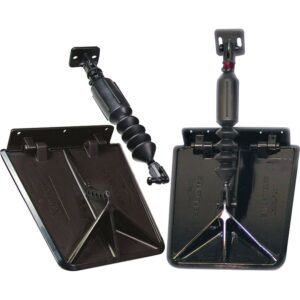 Nauticus SX9510-60 Smart Tab SX Composite Trim Tabs 9.5 x 10 - f/15-18 Boat w/60 - 135HP - Black [SX9510-60]