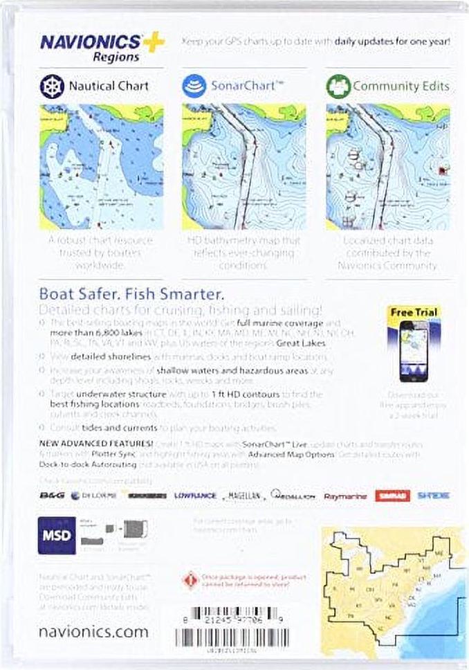 Navionics Plus Chart Plotter East - Image 2