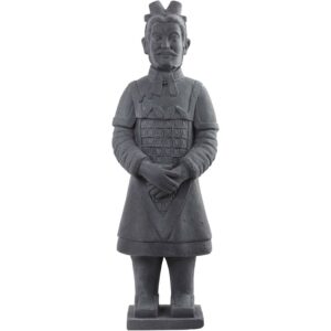 Nearly Natural 11"W x 6"D x 40"H Warrior Statue