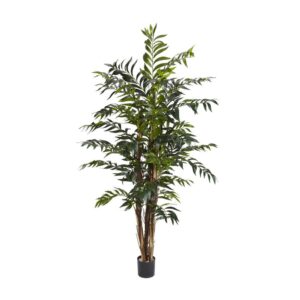 Nearly Natural 5' Bamboo Palm Artificial Tree