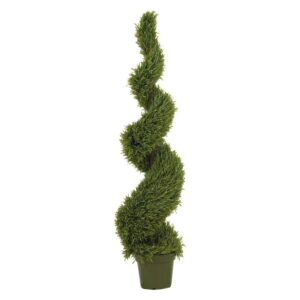 Nearly Natural 5ft. Rosemary Spiral ArtificialTree (Indoor/Outdoor)