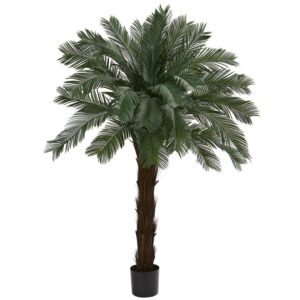 Nearly Natural 6' Cycas Artificial Tree, UV Resistant (Indoor/Outdoor)