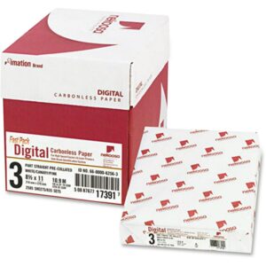 Nekoosa Laser Carbonless Paper, White, Canary, Pink