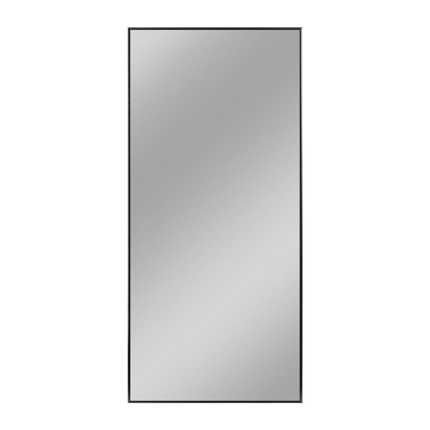 70 in x 30 in Black Modern Full Length Mirror - Image 6