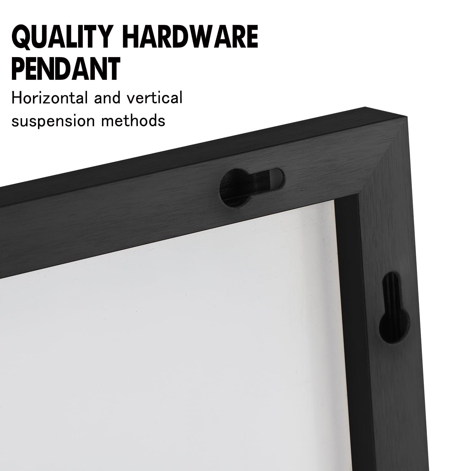 71"x32" Black Modern Full Length Mirror - Image 6