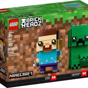 New Lego BrickHeadz Minecraft Steve & Creeper 41612 10+ Building Toy