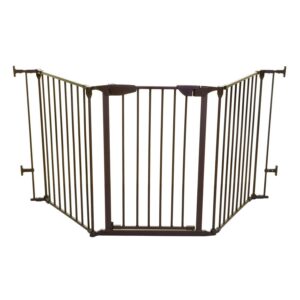 Newport 3 Panel Adapta-Gate - Brown