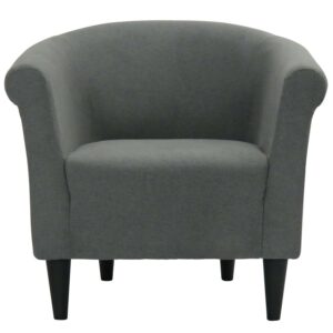Fox Hill Trading Newport Club Chair, Ash Gray
