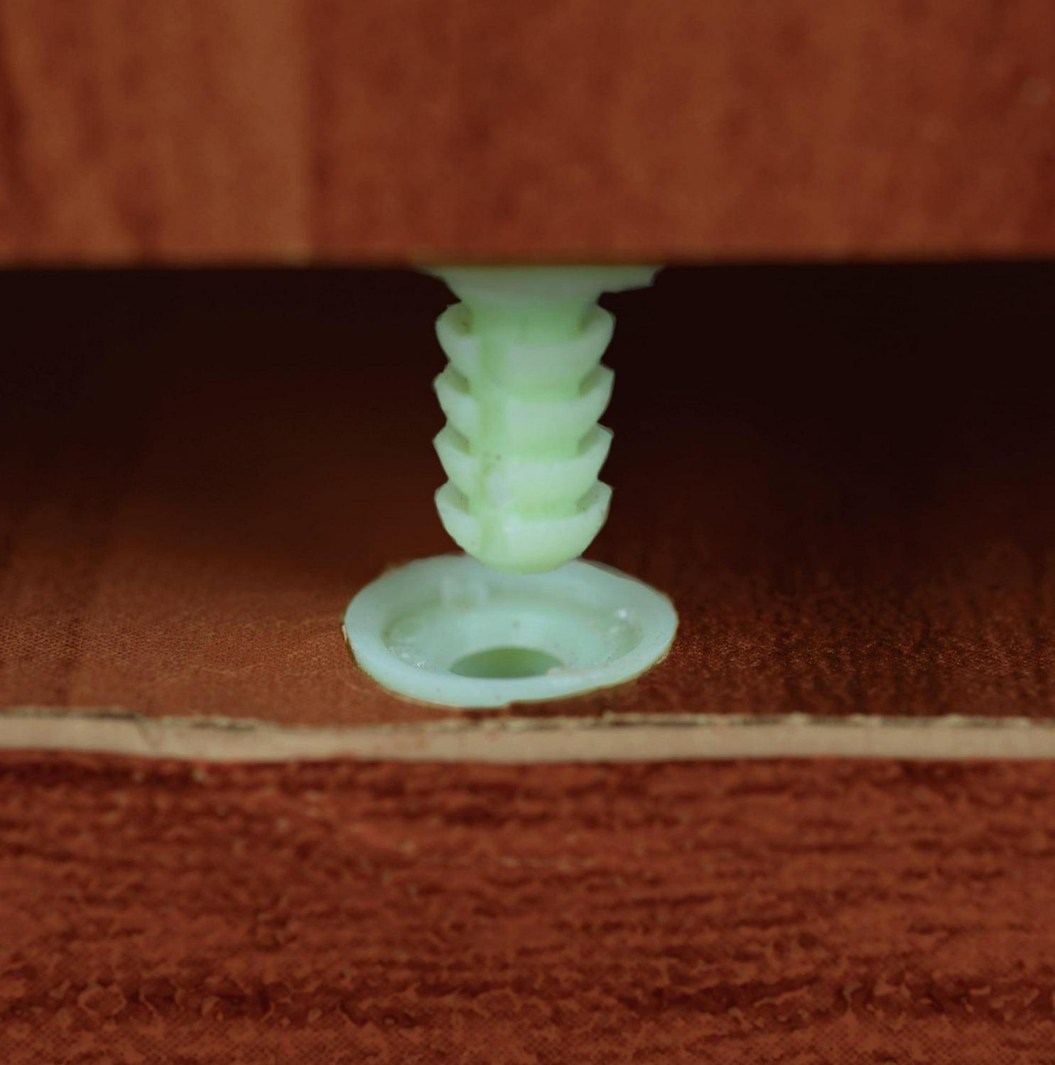 Niche Mod Freestanding Pedestal Two Drawer Filing Cabinet- Cherry - Image 6