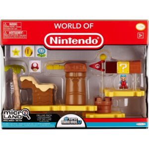 World of Nintendo Micro Land Layer Cake Desert Deluxe Playset