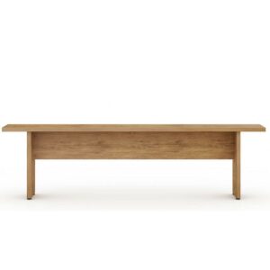 NoMad 67.91 Rustic Country Dining Bench in Nature