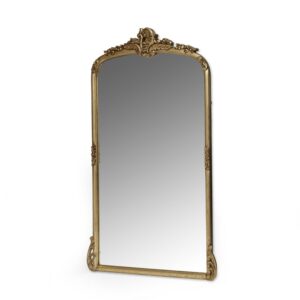 Noble House 36 in x 1.5 in Wall Mirror, Gold
