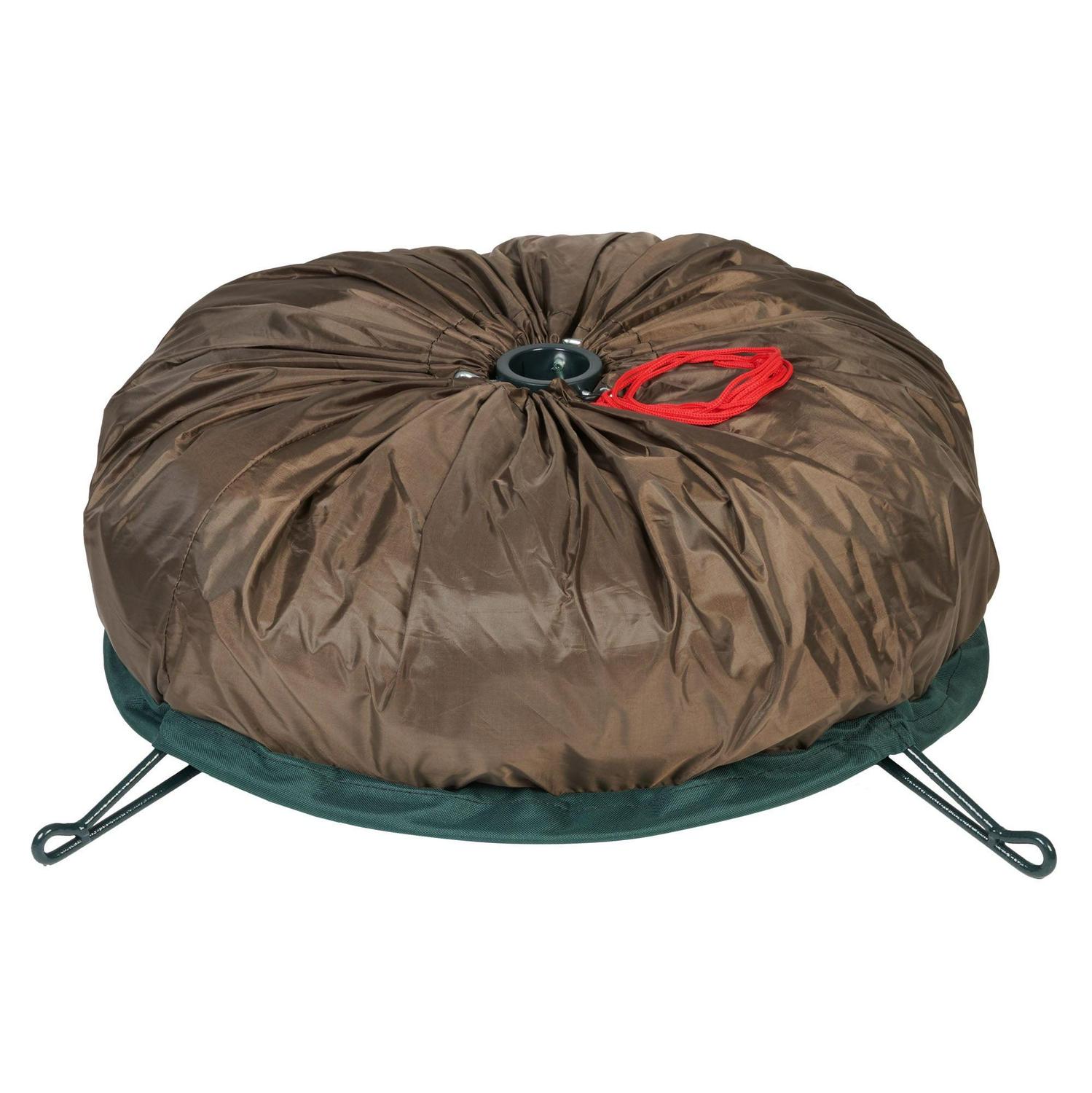 95" Large Green Upright Christmas Tree Protective Storage Bag - For Artificial Trees - Image 5