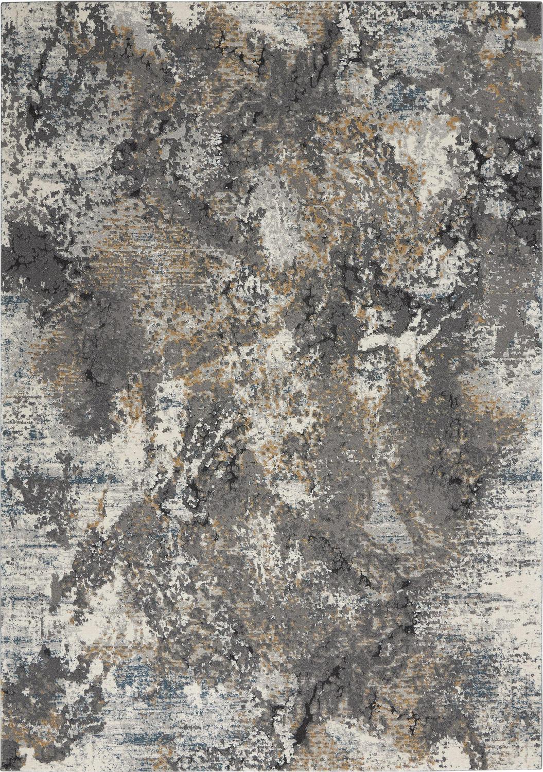 Nourison Ludlow Eclectic Grey/Multi 5'3" x 7'3" Area Rug, (5x7) - Image 2
