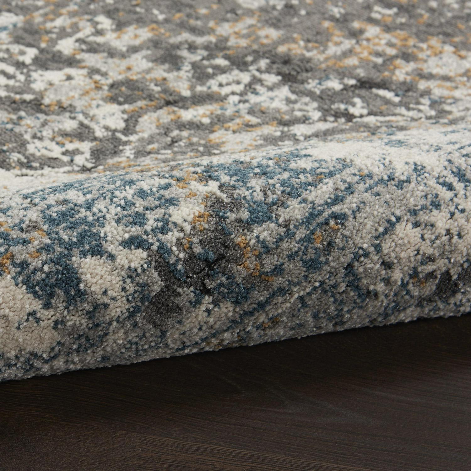 Nourison Ludlow Eclectic Grey/Multi 5'3" x 7'3" Area Rug, (5x7) - Image 7