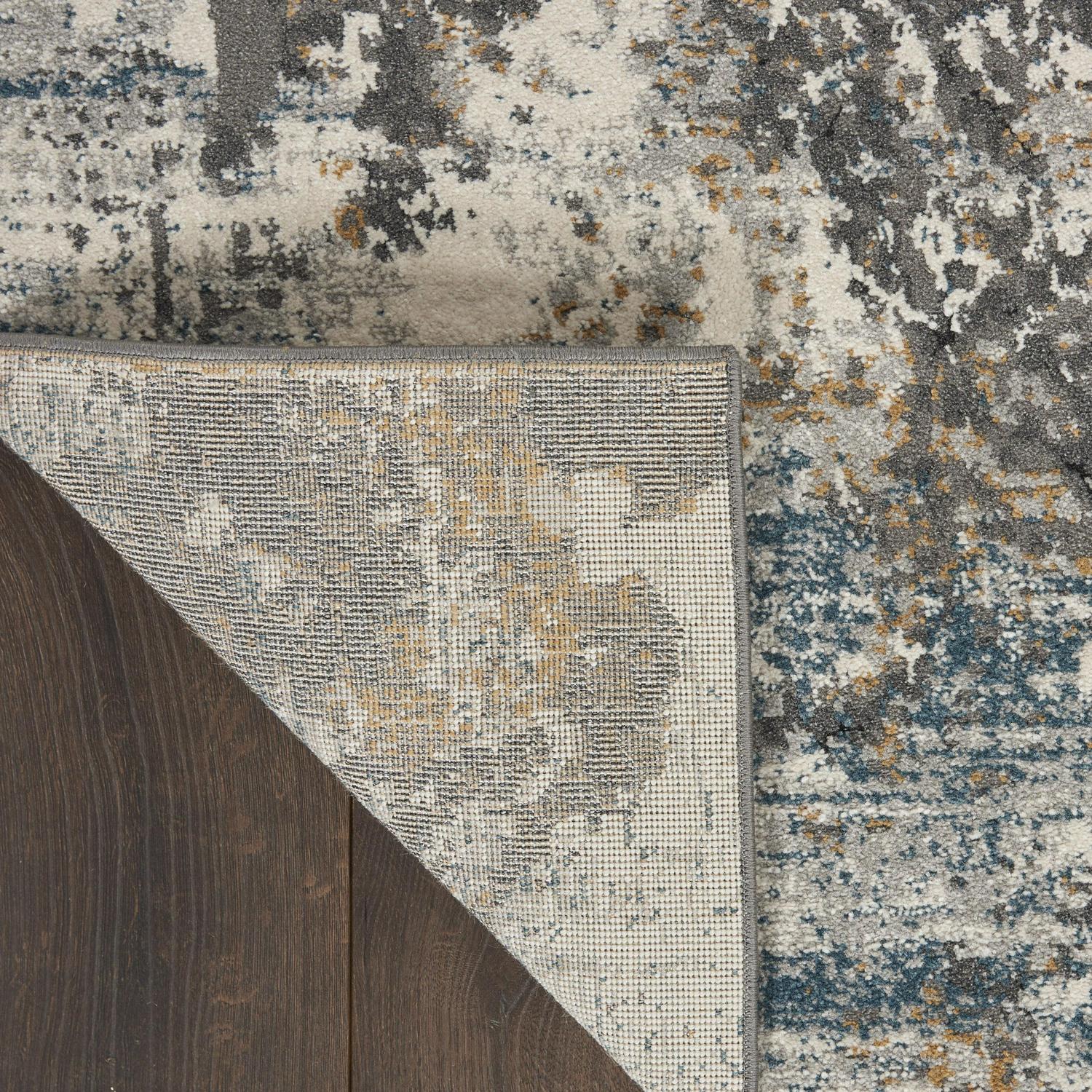 Nourison Ludlow Eclectic Grey/Multi 5'3" x 7'3" Area Rug, (5x7) - Image 5