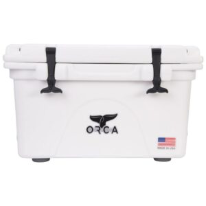 ORCA 26 Quart Hard Sided Cooler, White