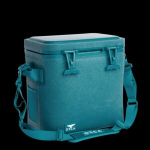 ORCA Wanderer 24 Can Soft Sided Cooler Insulated Ice Chest, Starboard Blue