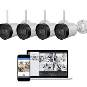 Oco Bullet Outdoor Indoor Security Camera Weatherproof Video Monitoring Surveillance with Cloud Storage and SD card