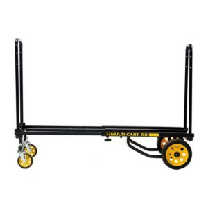 Odyssey OR8RT RockNRoller Mid 8-in-1 Equipment Heavy Duty Multi Cart, Black