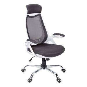 Monarch Specialties Office Chair, Swivel, Ergonomic, Armrests, Computer Desk, Work, Grey Mesh