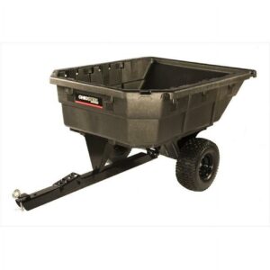 Ohio Steel Poly Swivel Dump Cart Tractor Attachment, 12.5 cu. ft. bed, 1000 lb. load capacity