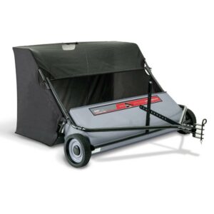 Ohio Steel Tow Behind Lawn Sweeper, 50 Inch, 26 Cu. Ft, Heavy-Duty Leaf and Grass Collector, Patented Spiral Brush
